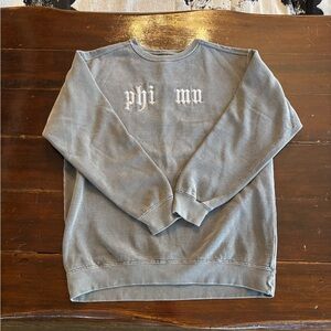 Phi Mu crew neck sweater size M